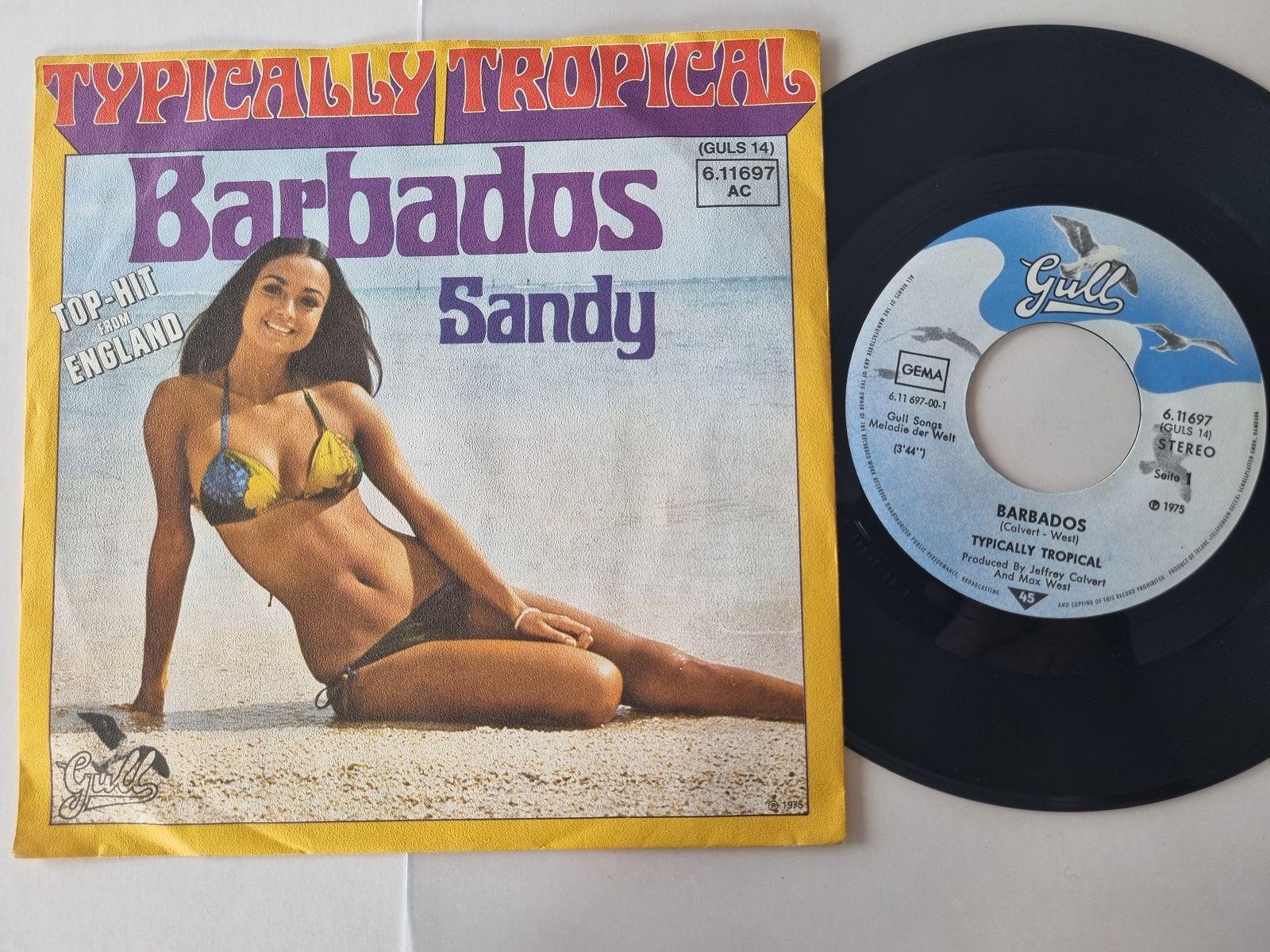 7"" Single Typically Tropical - Barbados Vinyl Germany