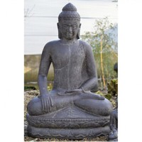 Buddha ErdberÜHrung Aus Steinguss Deko Frostfest Buddha Neuheit Ap-Sb-080-Af
