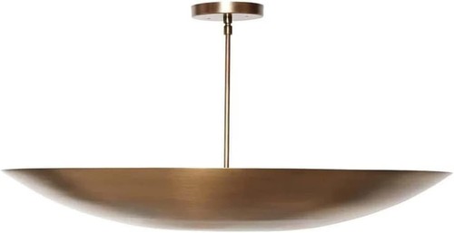 Elegant & Modern 6 Light Perforerad Shade Ceiling Flushmount Light Pendants Mid