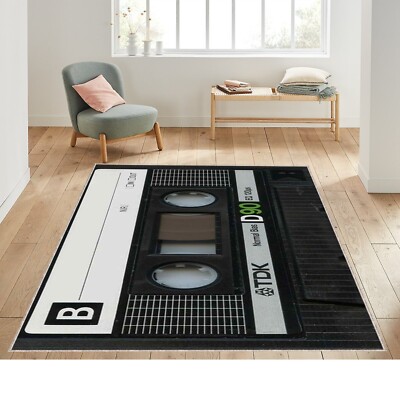 Custom Mix Tape Rug, Put Your Names On Your Custom, Customize your Classic Casse