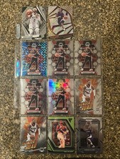2022-23 Mosaic Blue Prizm #38 Damian Lillard & (10) Cards