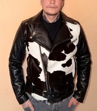 giubbotto in vera pelle uomo