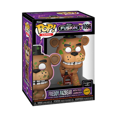 Funko Pop! Fusion Freddy Fazbear w/Pizza Launcher Five Nights #1096 CHASE