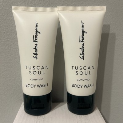 2 Pack Salvatore Ferragamo Tuscan Soul Body Wash 1.69 Oz Sealed. Brand New.