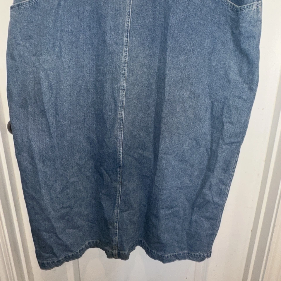 Macacão Venezia Jeans Feminino Saia Carpinteiro 22/24 Vintage Y2K Grunge - Imagem 3 de 4