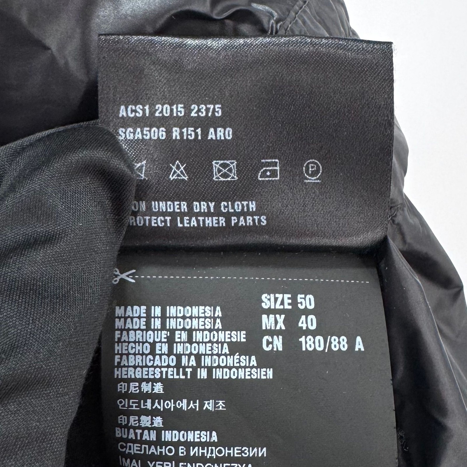 Prada Triangle Logo Lightweight Down Jacket Black… - image 12