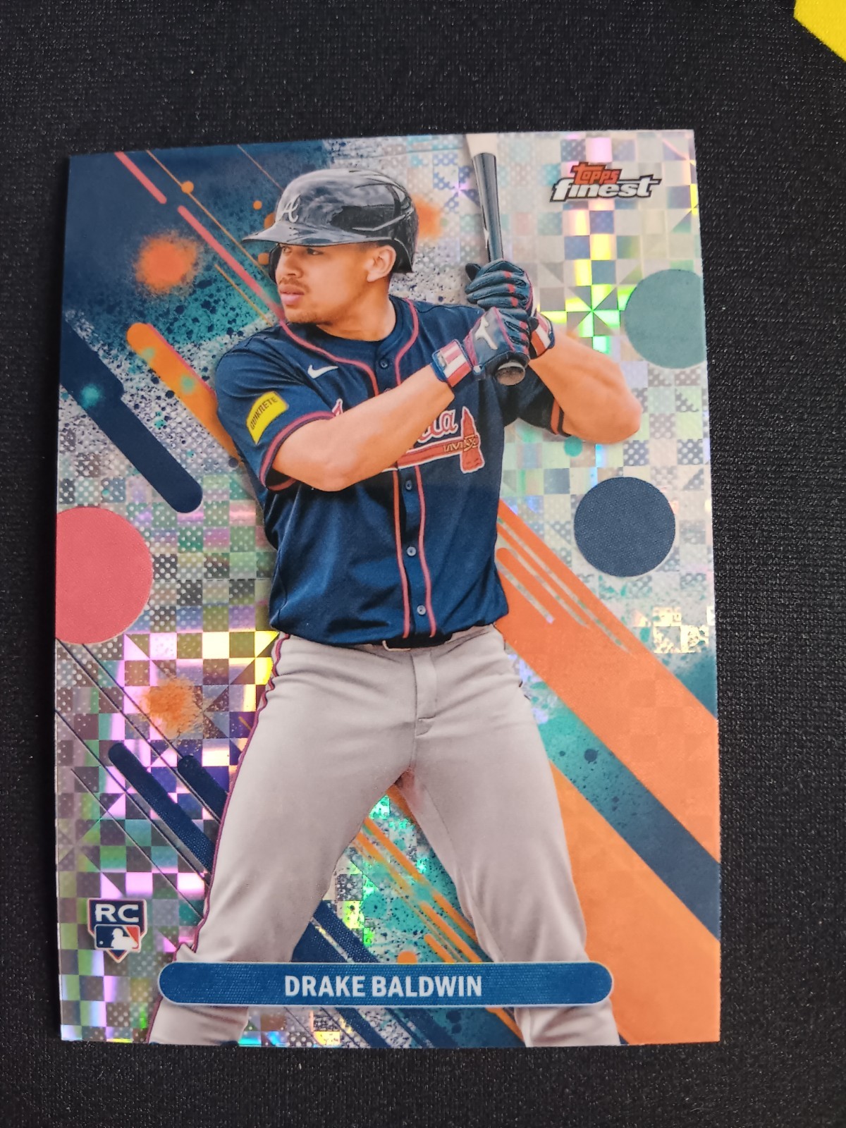 Drake Baldwin Rookie Card X-Fractor #21 Common 2025 Topps Finest Atlanta Braves