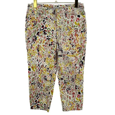 Madison womens SIze 6 Muticolor Capri Pants Casual