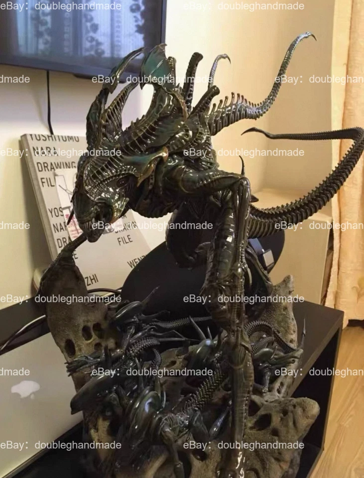 Sideshow Alien King,带所有配件,无损坏,有库存,雕像 — 第 4/4 张图片