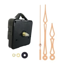 DIY Clock Movement Mechanism Hands Wall Repair Tool Parts Set Long Shaft Silent