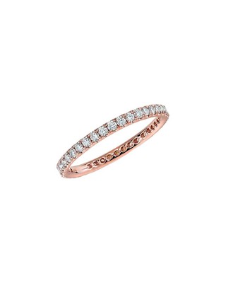 Suzy Levian 14K 0.50 Ct. Tw. Diamond Eternity Ring Women's Gold 7