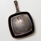 Vintage Wagner Ware Sidney O Square Cast Iron Skillet #1218  11"x11"