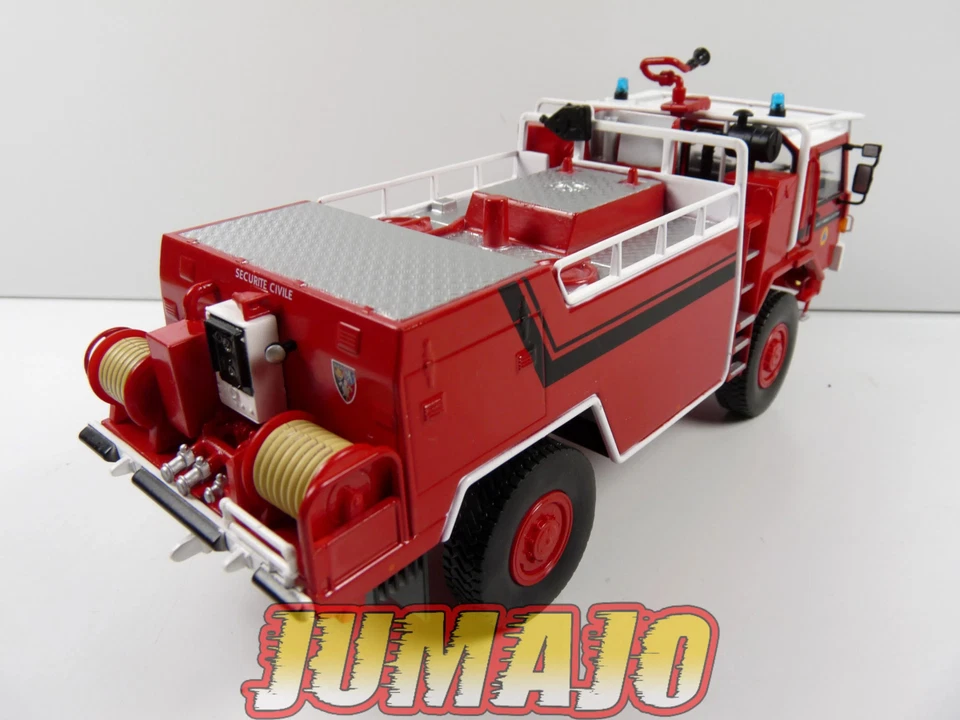 CPF126 Camion 1/43 Hachette IXO Pompiers : Citerne forestier Super Brimont Apach - Photo 3/4