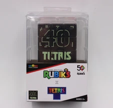 Rubik’s x Tetris Cube 40th Anniversary 3x3 Cube BNIB Limited Edition Rare Rubiks
