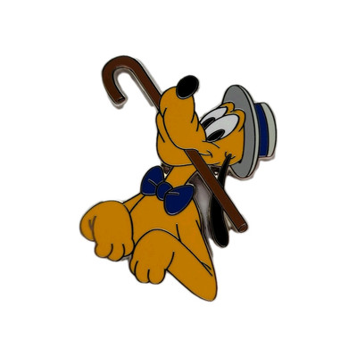 Disney Pin 2024 Dapper Dans Booster Pluto with Cane & Hat #161836 Trade Ship