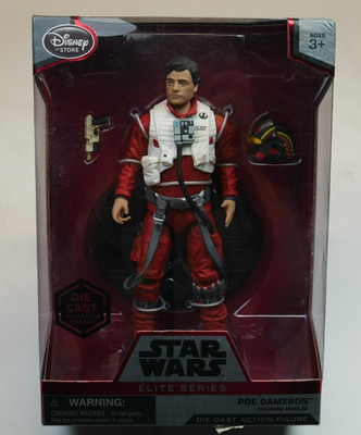 Star Wars The Force Awakens Poe Dameron Elite Series Die-Cast Figure