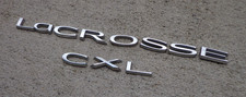 Buick Lacrosse Cxl Emblem Letters Badge Decal Logo Trunk Oem Genuine Original Buick Lacrosse Cxl Emblem Letters Badge Decal Logo Trunk Oem Genuine Original