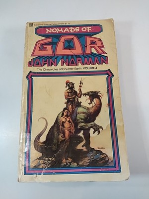 Nomads of Gor by John Norman Volume 4 Vintage 1977 Paperback (Boris Vallejo Art)