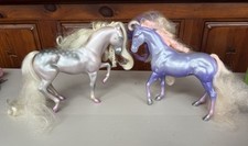 Vintage Kenner Fashion Star Fillies Chloe  Niki Horse Dolls - Lot of 2 Horses