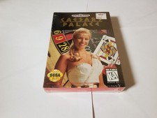 Caesars Palace Sega Genesis Video Game New in Cardboard Box New Sealed