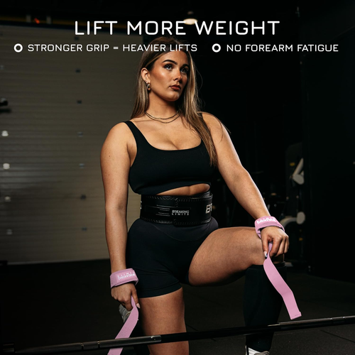 Gradient Fitness Lifting Straps - Weightlifting Wrist Straps For Deadlifts & Heavy Lifting
