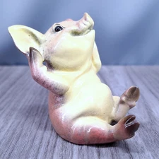 Kittys Critters Pink Pig Figurine Collectible