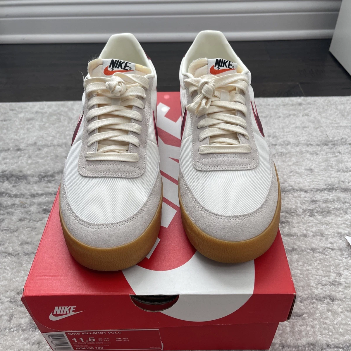 Nike Killshot Vulc Team Red for Sale | Authenticity Guaranteed | eBay