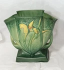 Vintage Roseville Zephyr Lilly Vase 206-7 As Is