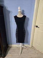 Enfocus Studio Size 10 Dress Womens Blue Sleeveless Sheath
