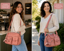 Kipling Defea Shoulder Crossbody Bag Kind Ros...
