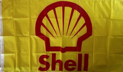 Shell Fahne Tankstelle Bleifrei Diesel Super 95 98 Tanken