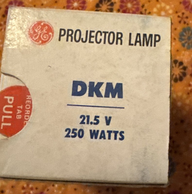 DKM 250W 21.5V Photo Projection LIGHT BULB Studio LAMP Projector NEW SYL NOS