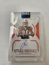 2024 Panini National Treasures - Notable Nicknames Chad Johnson #NN-CJ /49 (AU)