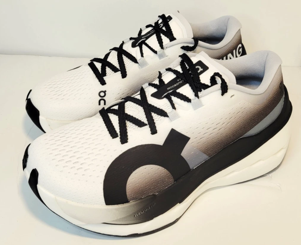 ON Cloudboom Max White Black W for sale | eBay