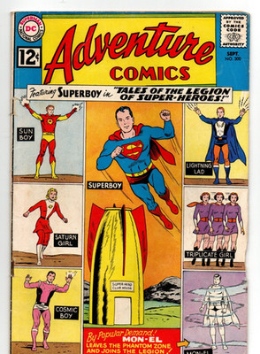 Adventure Comics #300 VG- 3.5 Key Tales of the Legion of Super-Heroes begins DC