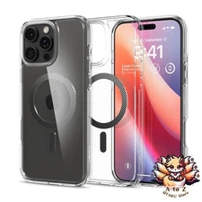 NEW Spigen iPhone 16 Pro Max Case MagSafe Compatible Clear with Strap Hole