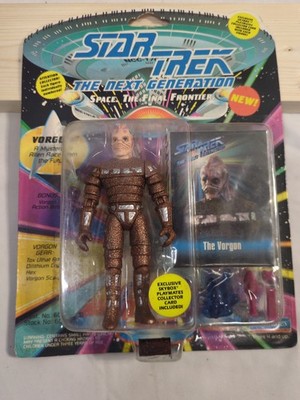 Star Trek The Next Generation Vorgon Actionfigur 1993 Playmates Unpunched MOC