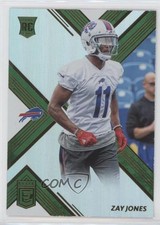 2017 Donruss Elite Rookies Green Zay Jones #188 3wl