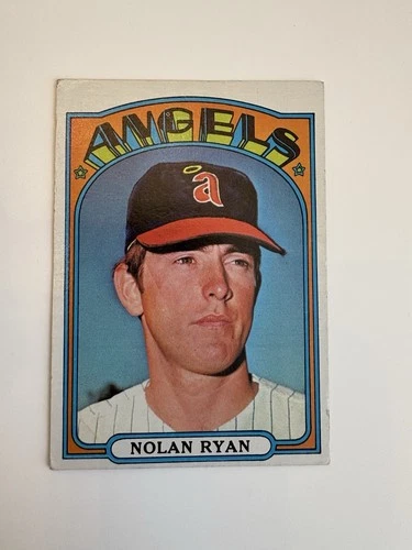 1972 topps nolan ryan 595 Nolan Ryan 1972 Topps Card Original Nolan Ryan See Pic