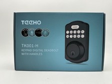 Digital Keypad Door Lock Set, Secure Front Door Access with Handle 2 Keys