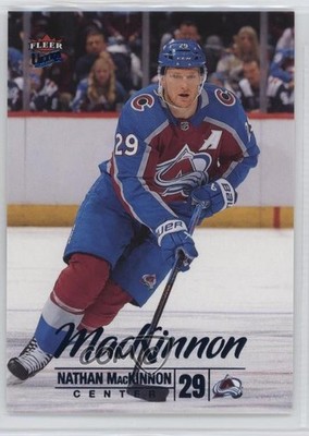 2024-25 Upper Deck Fleer Ultra Blue Foil 218/399 Nathan MacKinnon #27 2d8
