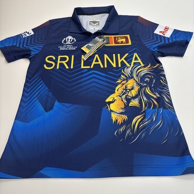 Sri Lanka Cricket  Shirt M  ICC Men s World Cup India 2023 by MOOSE Replica NEW