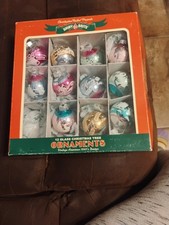 Christopher Radko Shiny Brite Ornaments 2017 Set Of 11 No.4027550