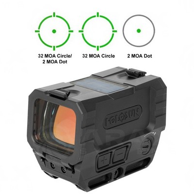 Holosun AEMS MAX Green Dot MRS Reflex Optic Shake Awake Solar RONIN-AEMS-MAX-GR
