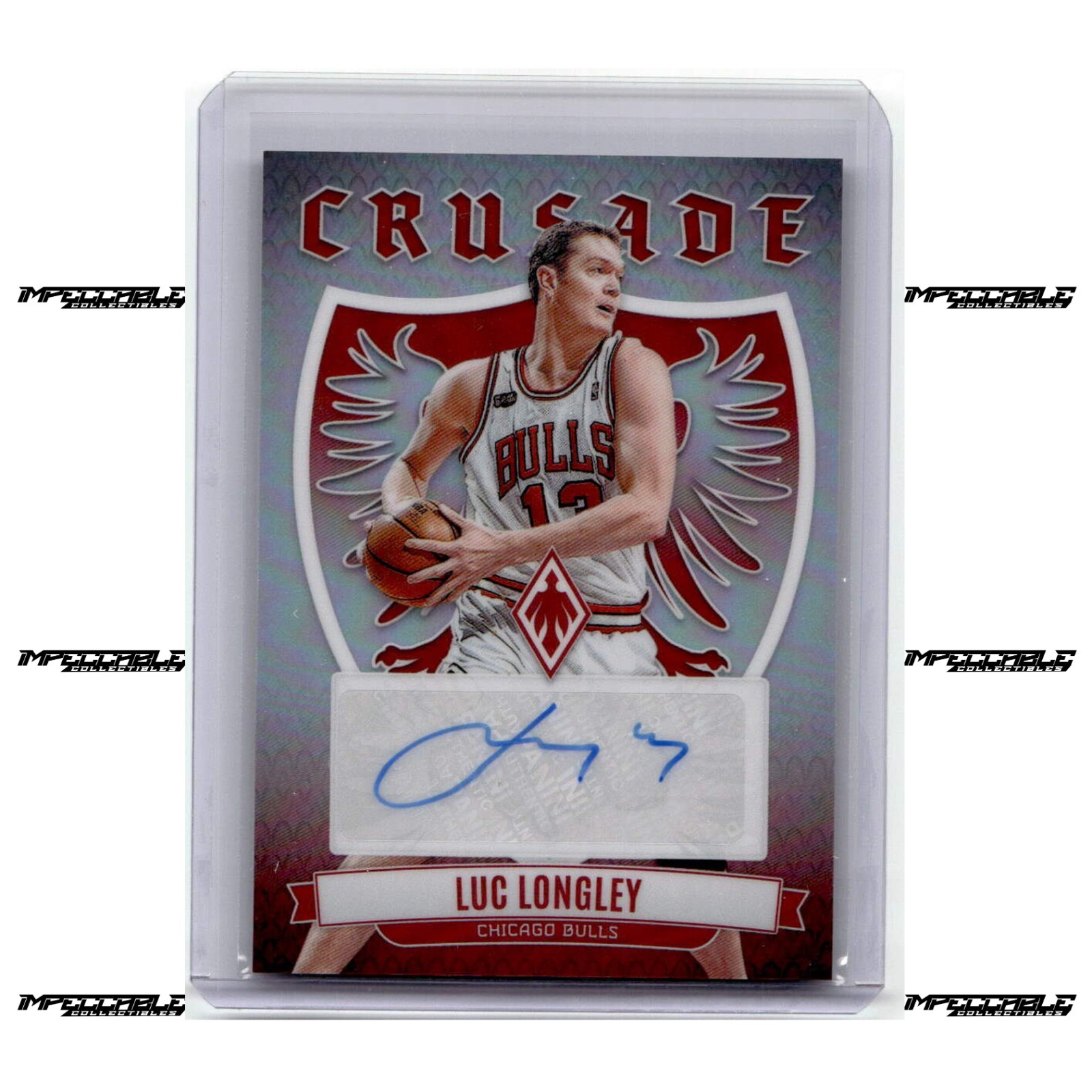 2023-24 Panini Phoenix - #CS-LUC Luc Longley Auto