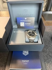 TAG Heuer Aquaracer SOLARGRAPH Men's Black Watch - WBP1114 40MM New Bezel