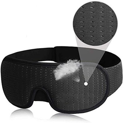 Travel 3D Eye Mask Sleep Soft Padded Shade Cover Rest Relax Sleeping Blindfold