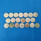 Roll (20) Kennedy Half Dollar (1965-69) 40% Silver Circulated $10 Face #1