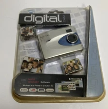 Sakar 91379 VGA Point & Shoot 0.3 MP Digital Camera - Silver /Black New Open Box