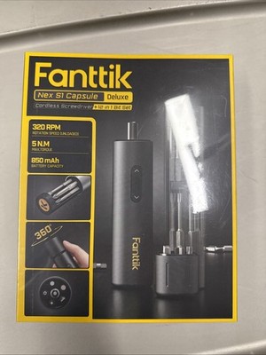 Fantic Nex S1 Capsul Deluxe Cordless Screwdriver + 12 in 1 Bit Set
